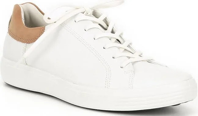 ECCO Mens Soft White,Cashmere Fashion Sneaker | eBay display picture 3