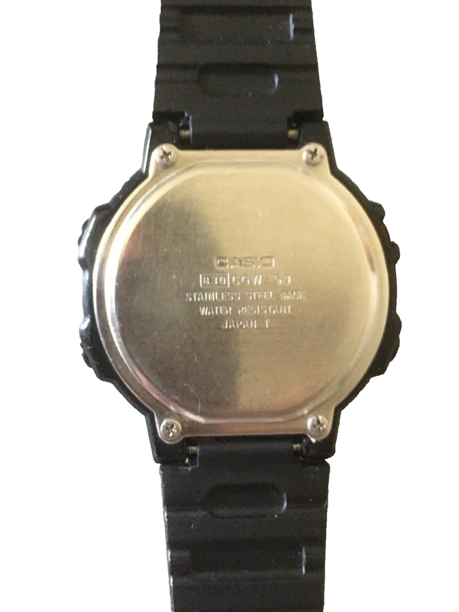 Casio CGW-50 Cosmo Phase 100m Digital Planetarium Watch | eBay Casio CGW-50 Cosmo Phase 100m Digital Planetarium Watch | eBay