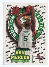 NM- 1997 Hoops 172 Ron Mercer  RC  Boston Celtics Card