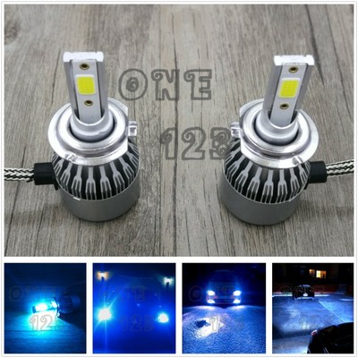 NEW CSP H7 55W 8000LM LED Headlight Kit High Low Light Bulb Car 8000K ICE BLUE