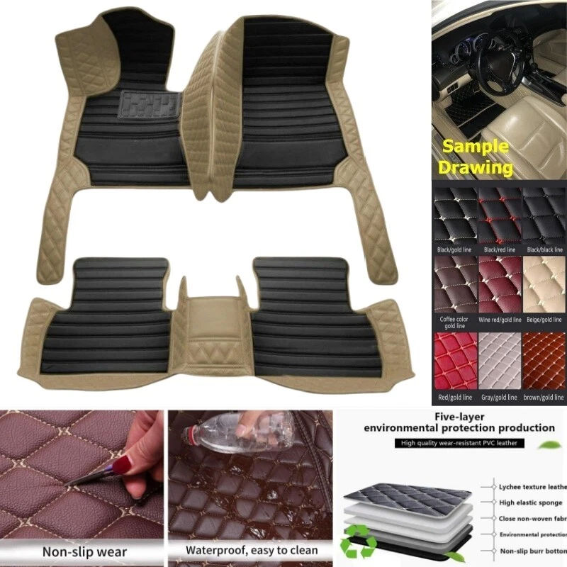 For Infiniti Custom Car Floor Mats Anti-slip Carpets All Series Waterproof Rugs - Изображение 3 из 4