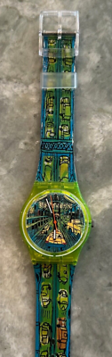 Swatch - Passage to Brooklyn - GJ120 - 1997 - Mint Condition - G