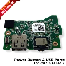 Dell OEM XPS Studio 13 L321x Power Button USB Audio Port IO Circuit Board JHG09