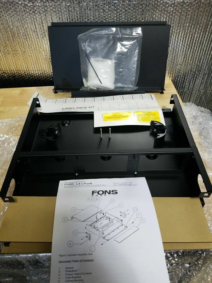 LX-LP36B Fons Fob Soporte Descargado 2 RU Negro Caja Envío 20x16x5  Foto 2 de 2