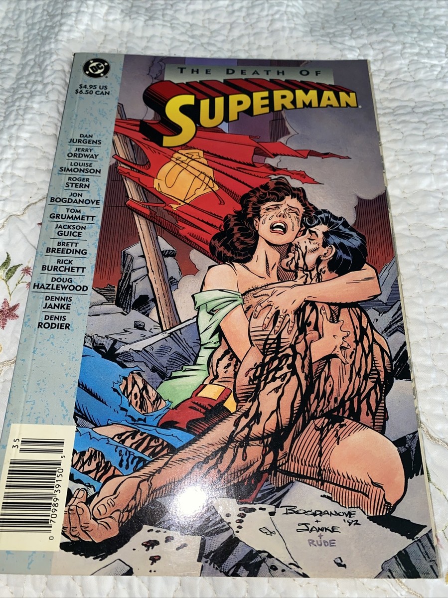DC - 値下げします‼︎Death of Superman DC COMIC DC Comics SIGNED The Death of Superman Comic Book | eBay