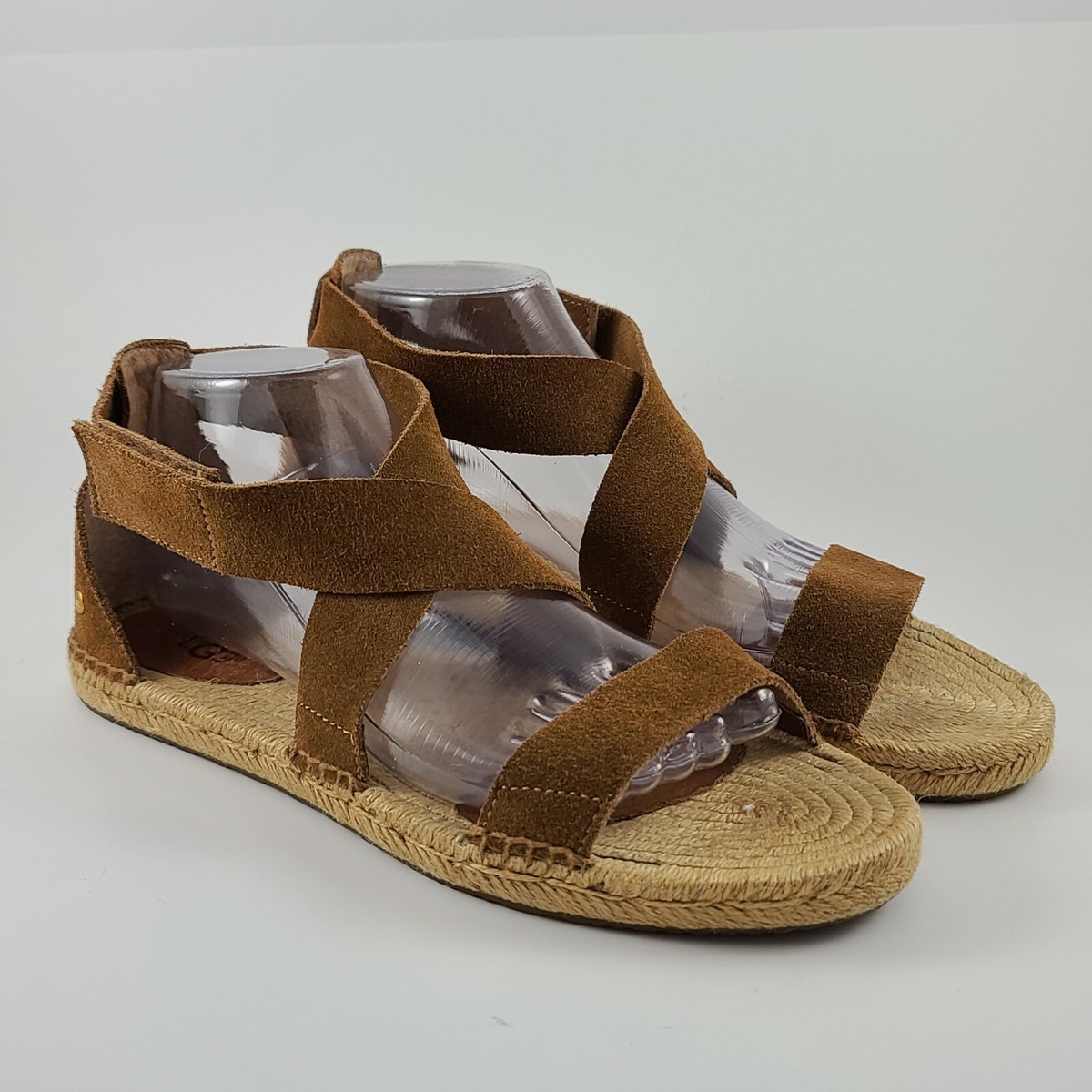 UGG Australia Mila Gladiator Espadrille Sandals Women's Size