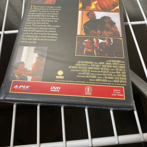 Secret Games 3 (DVD, 2000) Gold Series - Rochelle Swanson Wally Pfister New - Picture 3 of 5