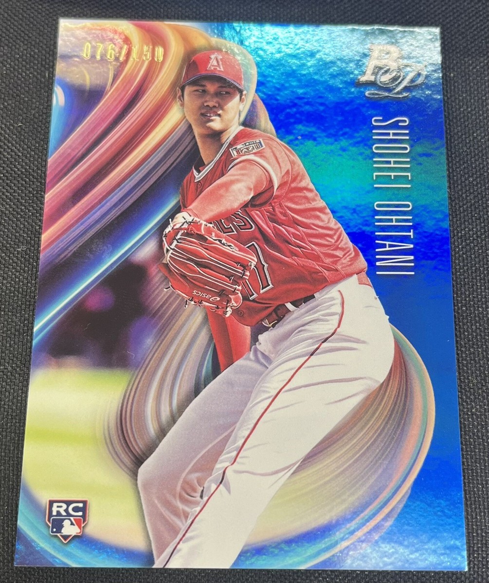 その他 2018 Bowman Platinum SHOHEI OHTANI 2018 Bowman Platinum Shohei Ohtani With Glove Blue SSP