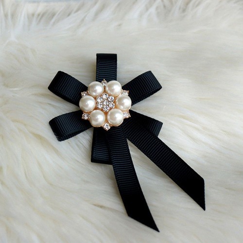 Scrapbooking Clothing Bow Accessories pearls sewing button Flower Rhinestone - Picture 9 of 17