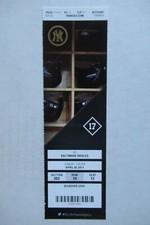NEW YORK YANKEES VS BALTIMORE ORIOLES 4/30/2017 FULL TICKET ~ MATT HOLLIDAY HR