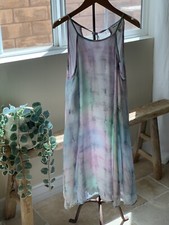 NWT Anthropologie Cloth & Stone Ryan Tie-Dyed Tunic Dress-  Size Small 