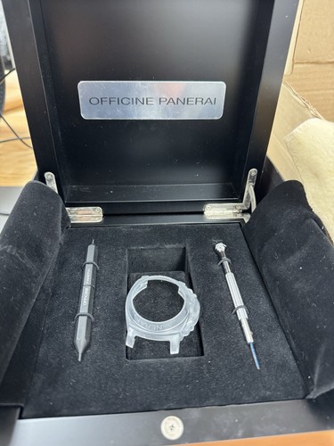 RARE Panerai Luminor Marina 40mm Auto PAM244 Complete Box/paper Ladies W/EXTRAS - Picture 21 of 21