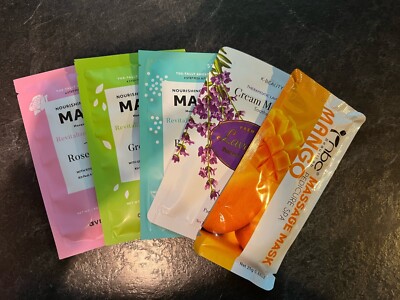 Moistuerizing foot/ hand masks chose lavender sage, rose water or green tea