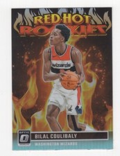 2023-24 DONRUSS OPTIC BASKETBALL PRIZM RED HOT ROOKIES BILAL COULIBALY WIZARDS