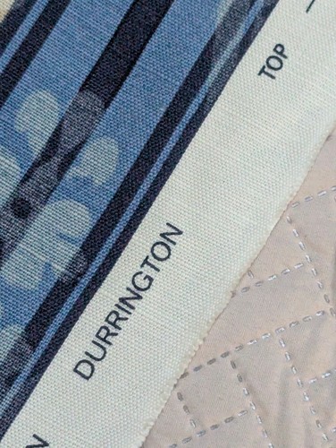 Linen Fabric Remnants Total 10 Meters By Nina Campbel 135cm Wide, Two Pieces. - Picture 9 of 12