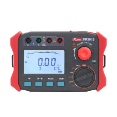 FR3015 50 Resistance Tester 2.0V~1000V DC Voltage Tester Resistance Tester