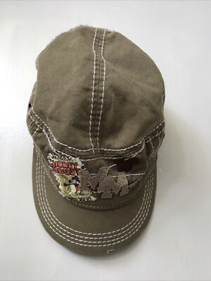 Disney Parks Mickey Mouse Steamboat Willie Military 