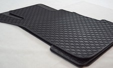 $$$ Lengenfelder Gummimatten für Mercedes R107 SL + Gummi Fußmatten SCHWARZ +NEU