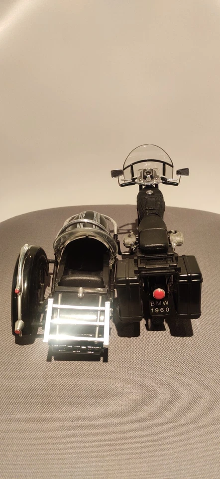 MOTO Sidecar 1/10 BMW R60/2 - 1960 - TOOTSIETOY - Photo 4/4