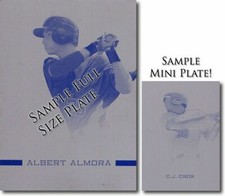 C.J. CRON 2012 Rize MINI Rookie Printing Press Plate RC 1/1