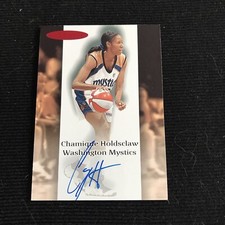 2000 Fleer Chamique Holdsclaw Autograph Auto Mystics