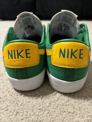 Nike Zoom Blazer Pro GT SB Low Lucky Green Gold Men's 10.5 Nike Zoom Blazer Pro GT SB Low Lucky Green Gold Men's 10.5