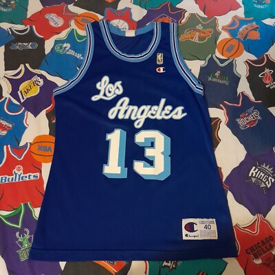 Basketball Nike Lakers Uniform Blue Mitchell Ness HWC NBA LA