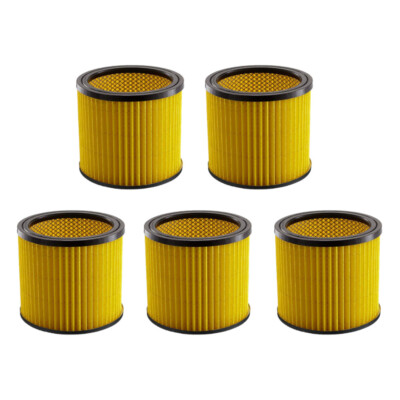 5x Rund-Filter für Einhell TE-VC 2340 RT-VC 1525 SA RT-VC 1630 SA
