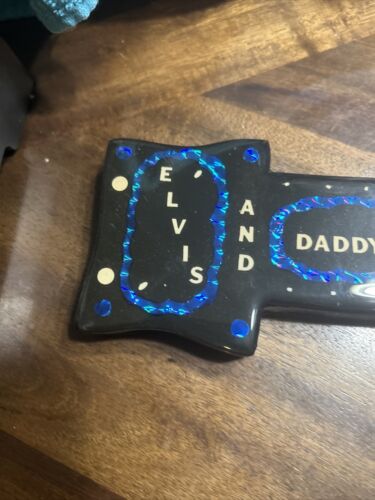 Elvis And Daddy’s Girl Guitar Clock Rare Piece Works Great 3 - Picture 5 of 8