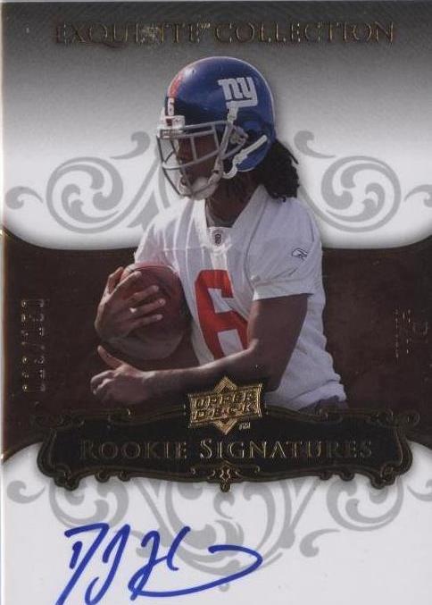 2008 Upper Deck Exquisite Collection DJ Hall #110 - 1 of 2