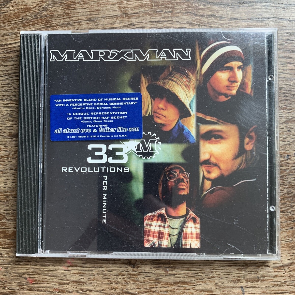Marxman / 33 Revolutions Per /CD 国内初盤 帯付 Marxman - 33 Revolutions Per Minute / Japan CD 1993 / PROMO