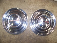1953 Dodge Truck 15 Hubcaps Wheel Covers Oem Pair
