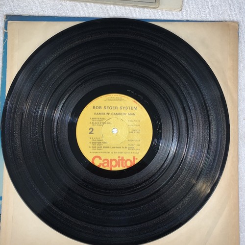 THE BOB SEGER SYSTEM Vinyl LP 1977 PRESSING 1968 SM172. VHTF TESTED ! - Picture 8 of 9