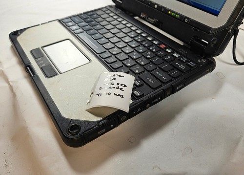 Toughbook CF-20  i5-7Y57 10.1 MK2 8GB, 256 SSD, Barcode, 4GLTE, Infrared 4510hrs - Picture 9 of 12