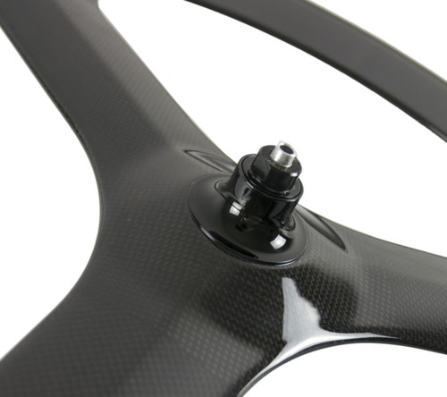 70mm Tri Spoke Rear Wheels Bicycle Carbon 3 Spoke Wheel Road Bike Tri Spoke - Picture 4 of 8