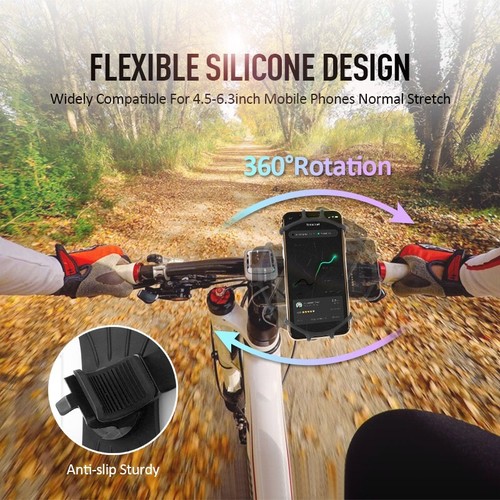 Fahrradhalterung Fahrrad Handyhalterung Handyhalter Halterung Motorrad Universal - Bild 15 von 24