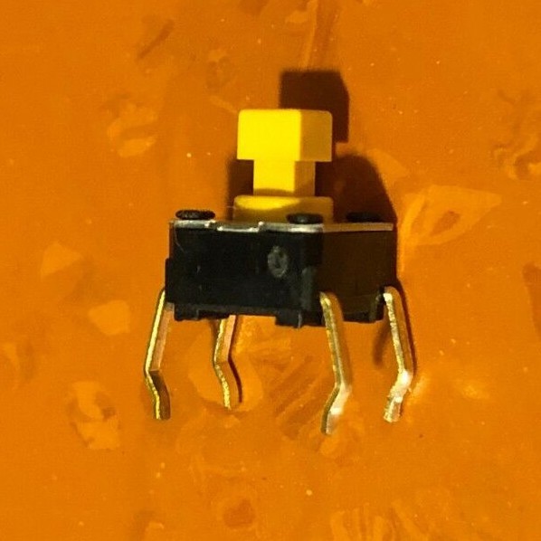 B3F-6020 Omron Black Plunger Tactile Switch, SPST 50 MA @ 24 V Dc 1.6mm Through - Foto 8