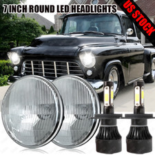 For Chevy Pickup Truck 3100 Pair 7 Inch Car Headlight Parts Round Hilo Beam For Chevy Pickup Truck 3100 Pair 7 Inch Car Headlight Parts Round Hilo Beam
