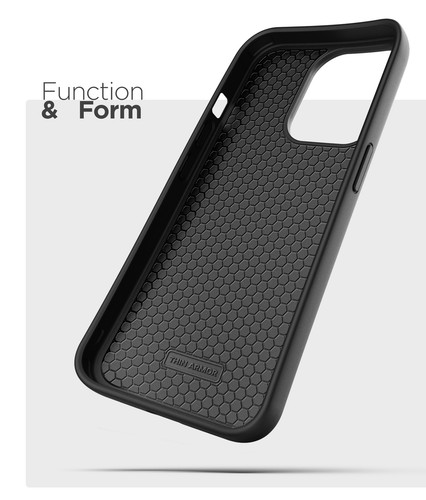 iPhone 13 Pro Max con clip para cinturón, cubierta de teléfono de agarre delgado con funda - negra - Imagen 10 de 12