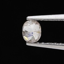 Kostüm Diamant Natürlicher Diamant 0.16tcw Pink Farbe Oval Rosecut Diamant