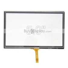 Factory Outlet 5" inch Resistive Touch Panel Screen with Soldering Type FPC