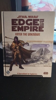 Star Wars Edge of The Empire: Enter The Unknown Hardcover RPG Book