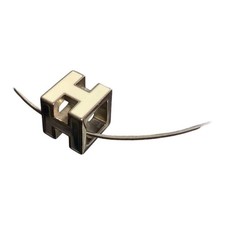 HERMES H Cube Necklace