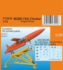 SPHP72035P 1:72 Special Hobby MQM-74A Chukar Target Drone