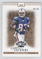 2007 Topps Triple Threads Gold 90/99 Lee Evans #68 0a1