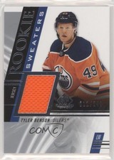 2020-21 Upper Deck SP Game Used Rookie Sweaters 11/249 Tyler Benson #RS-TB 04f2