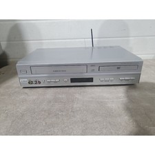 Woolworths T569 DVD & VCR Recorder Combo Silver Hifi 6-HEAD Stereo Dolby Digital