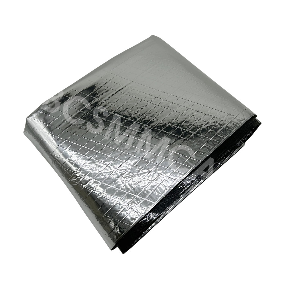 Car Hood Heat Insulation Shield Mat Vehicle Soundproofing Thermal Self-Adhesive