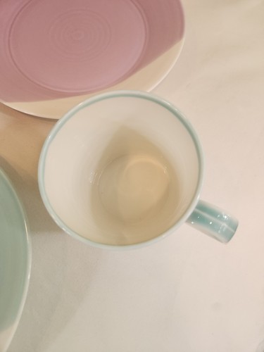 Lot of 6 Royal Doulton 1815 Pastel 9" Dinner Plates London Mugs Cups - Picture 6 of 13