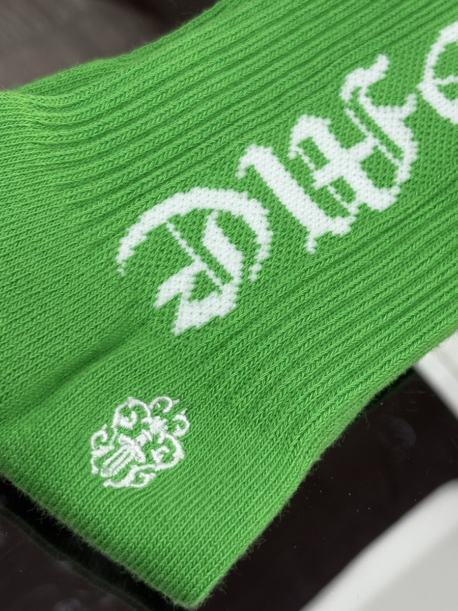 Size Large (9-13 US) - Chrome Hearts Socks ' Green ' | NEW! | eBay